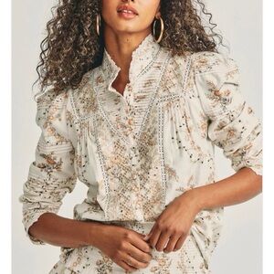 Loveshackfancy Laredo Top Size Small